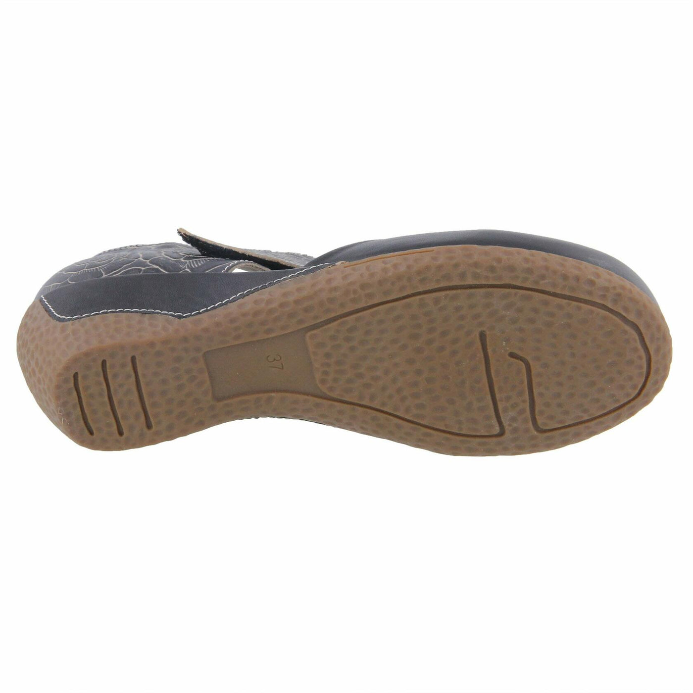 Spring Step L'Artiste Gloss-Pansy Mary Jane Shoes for Women - Ladies Shoes with Hooks and Loops Closure - Womens Shoes for Outdoor, Casuals, Wedding - Black EU 36 / US 5.5-6