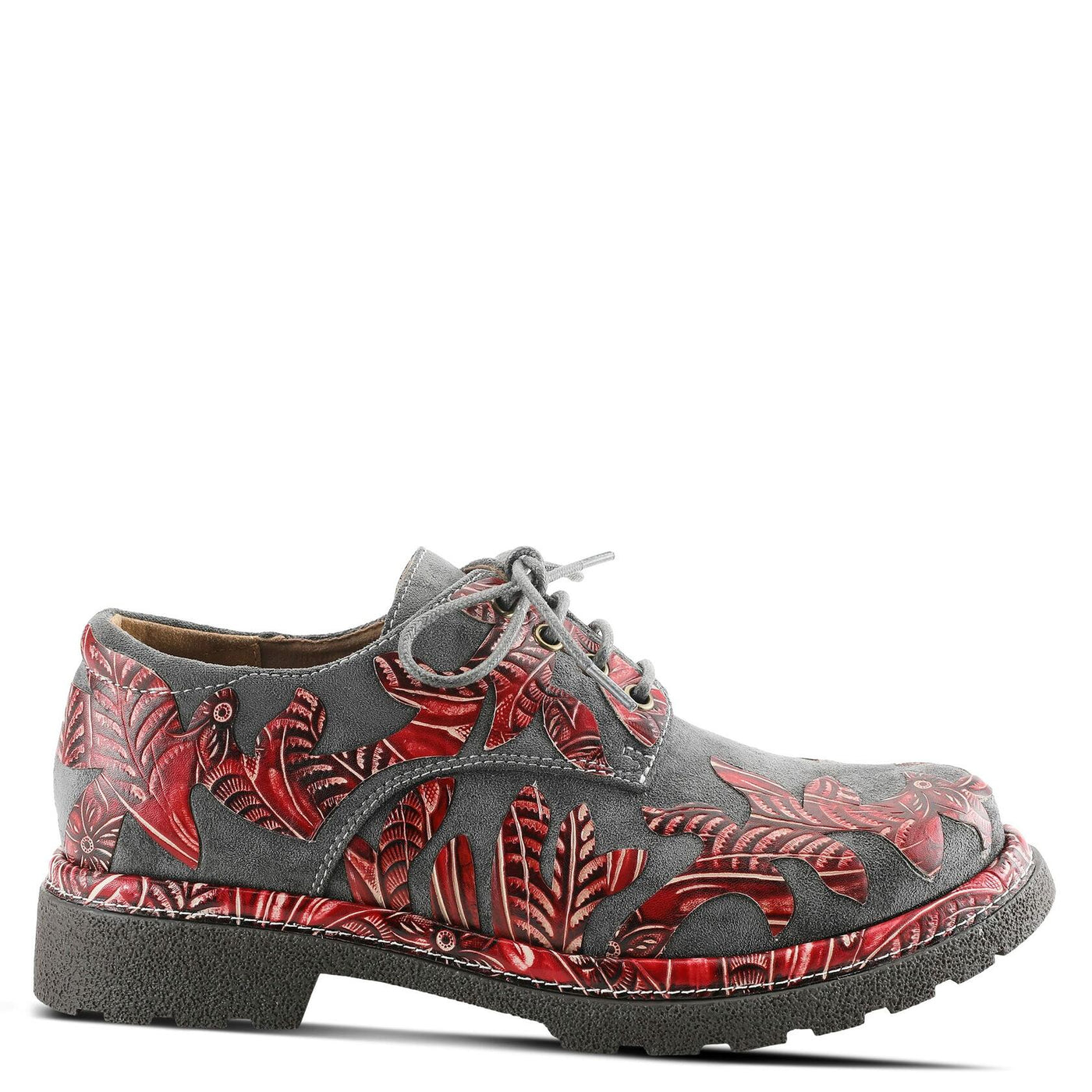 Spring Step L'Artiste Women's Jigsaw Sneaker Grey Multi EU 40 / US 9