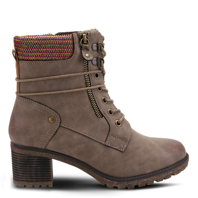Spring Step Women's HELLEWN Combat Boot, Taupe, 42 M EU Medium EU (US 10.5 11 US)