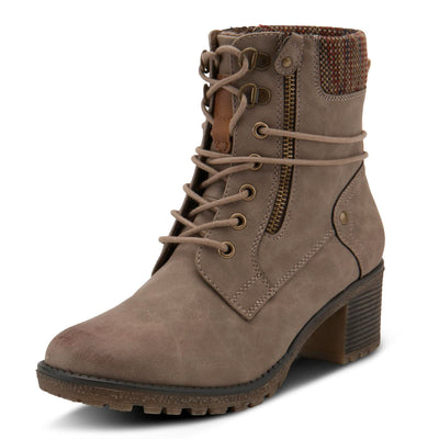 Spring Step Women's HELLEWN Combat Boot, Taupe, 42 M EU Medium EU (US 10.5 11 US)