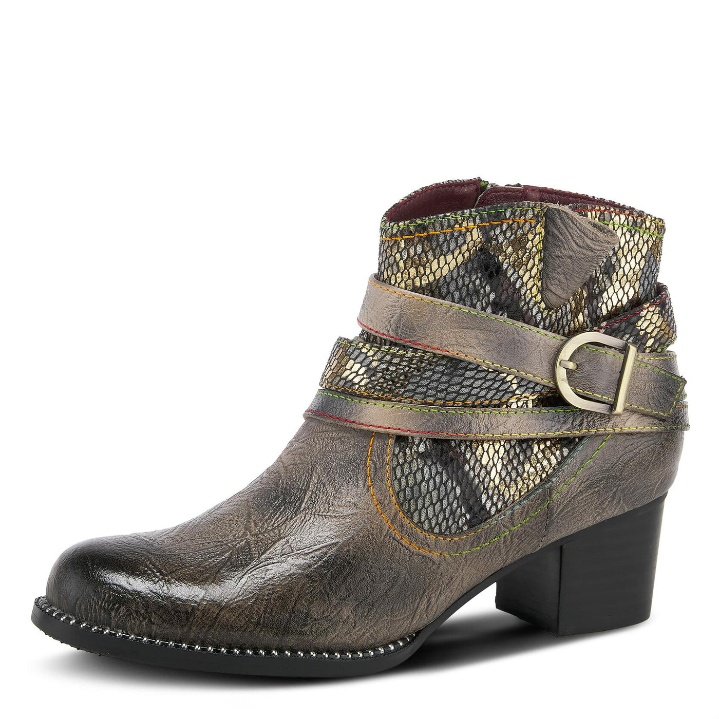 Spring Step L'Artiste Women's Zhamsha-Shine Grey Multi EU 42 / US 10.5-11