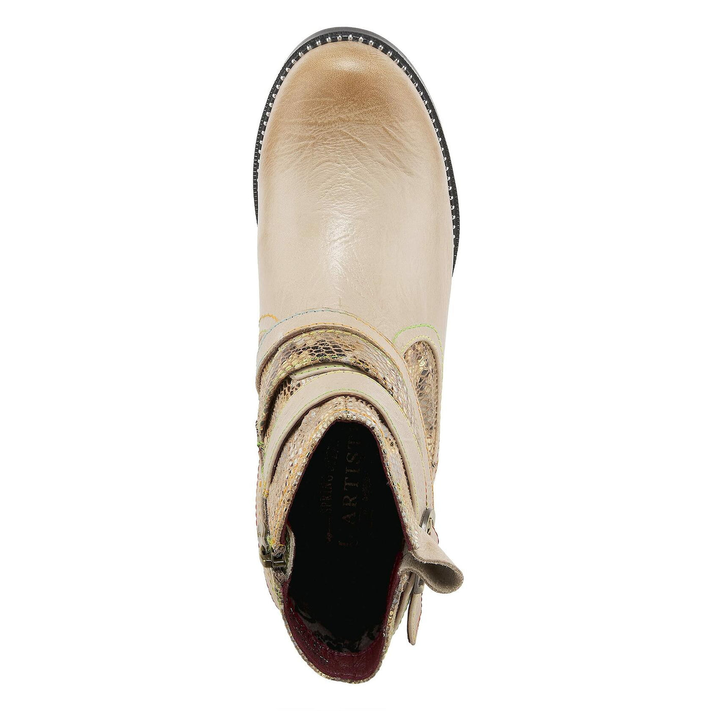 Spring Step L'Artiste Women's Zhamsha-Shine Off White Multi EU 38 / US 7.5-8