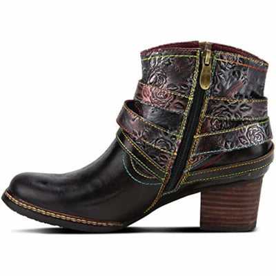 L'Artiste by Spring Step Shazzam-Rose Black Multi EU 36 (US Women's 5.5-6) M