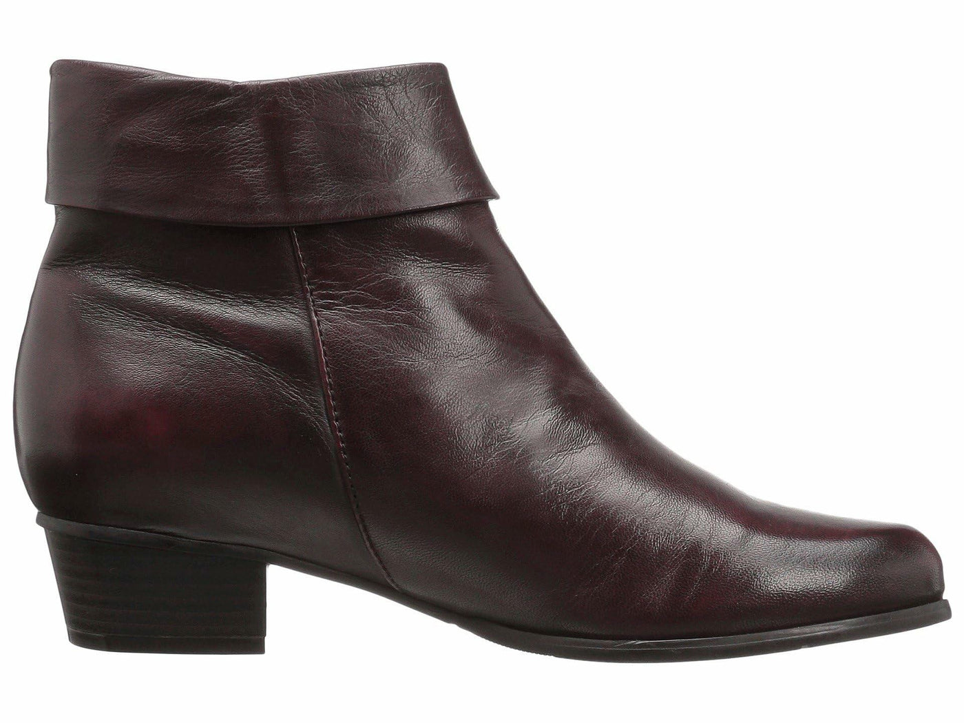 Spring Step Women's Stockholm Low-Shaft Pull-On Bootie Bordeaux EU 38/7.5-8