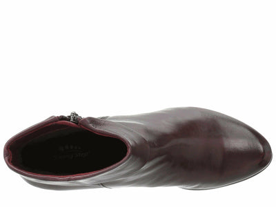 Spring Step Women's Stockholm Low-Shaft Pull-On Bootie Bordeaux EU 38/7.5-8