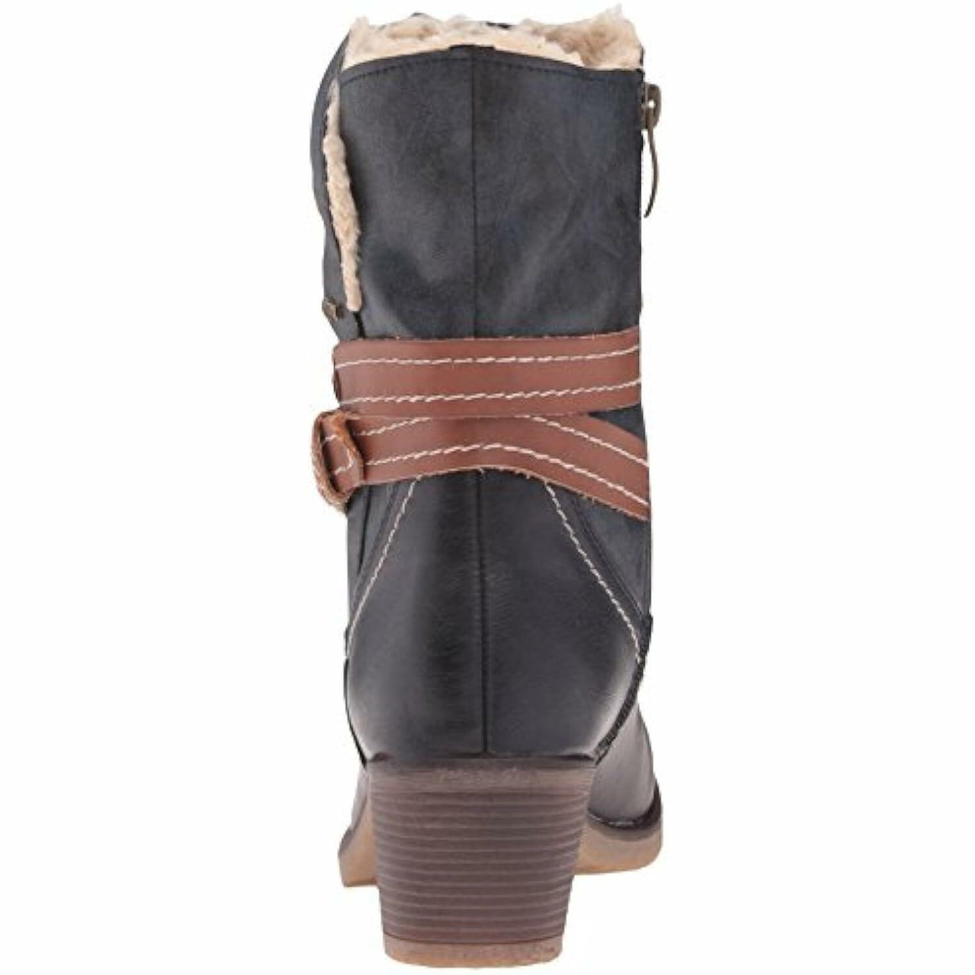 Spring Step Women's Boisa Winter Boot, Navy, 38 EU/7.5-8 M US