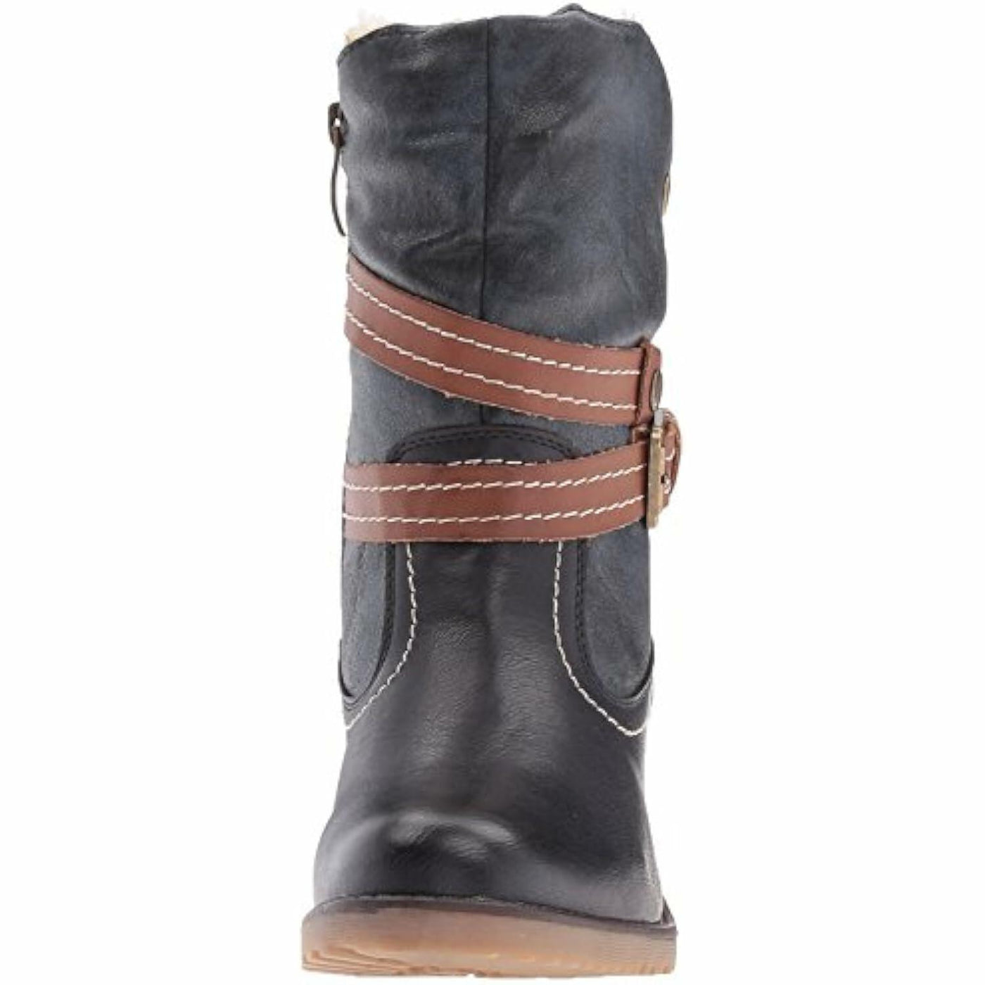 Spring Step Women's Boisa Winter Boot, Navy, 38 EU/7.5-8 M US