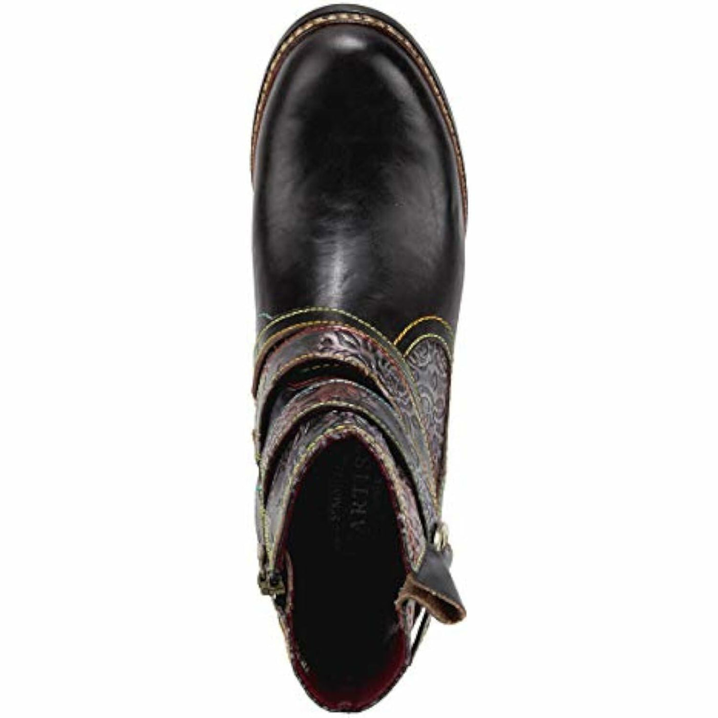 L'Artiste by Spring Step Shazzam-Rose Black Multi EU 36 (US Women's 5.5-6) M