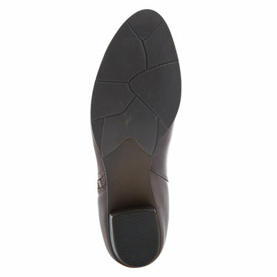 Spring Step Women's Stockholm Low-Shaft Pull-On Bootie Dark Brown EU 39/8.5