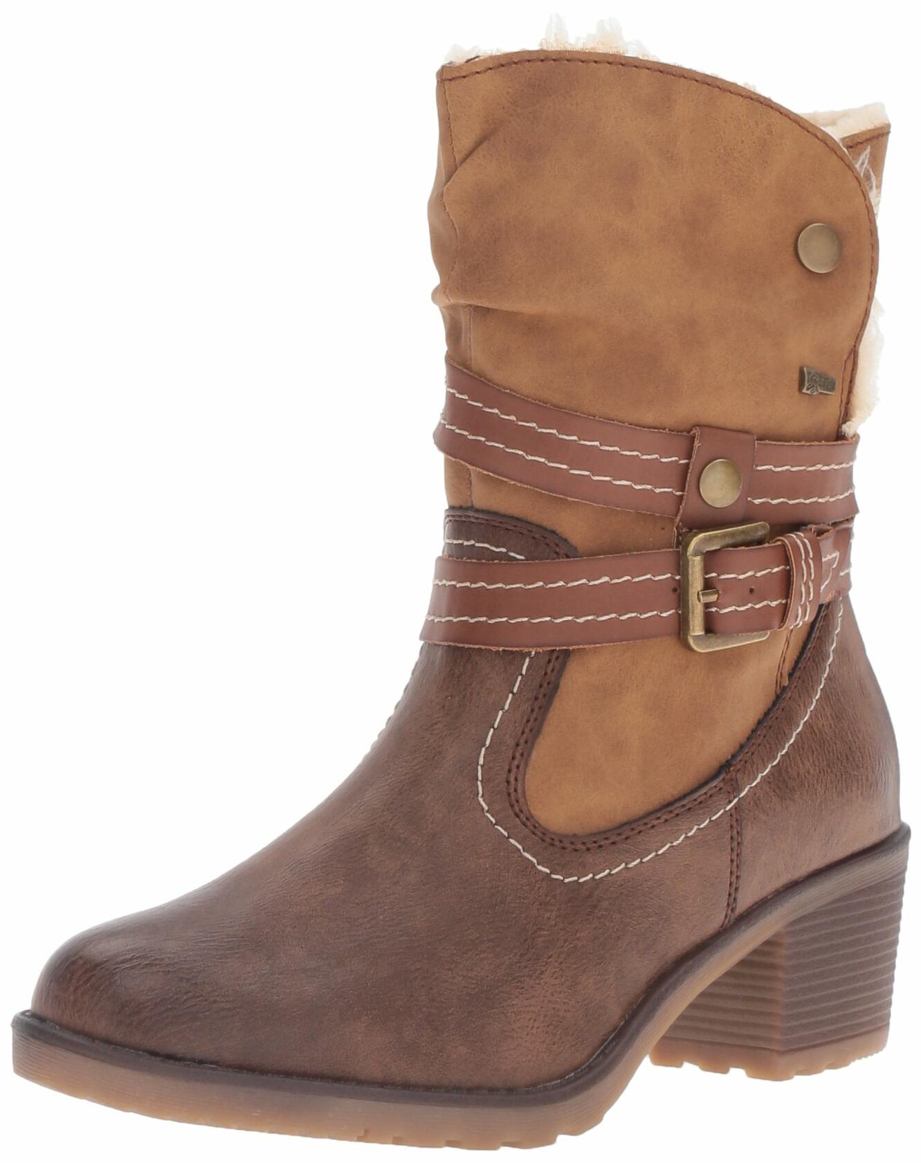Spring Step Women's Boisa Winter Boot, Medium Brown, 39 EU/8.5 M US