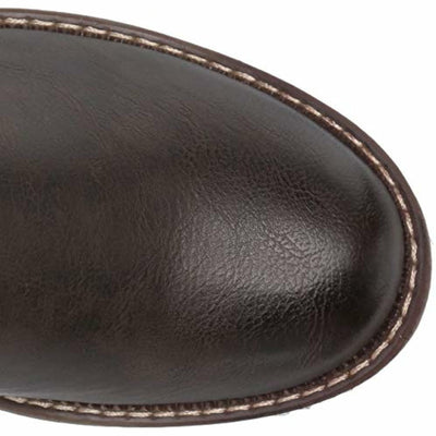 Spring Step womens Mid Calf Boot, Dark Brown, 9.5-10 US