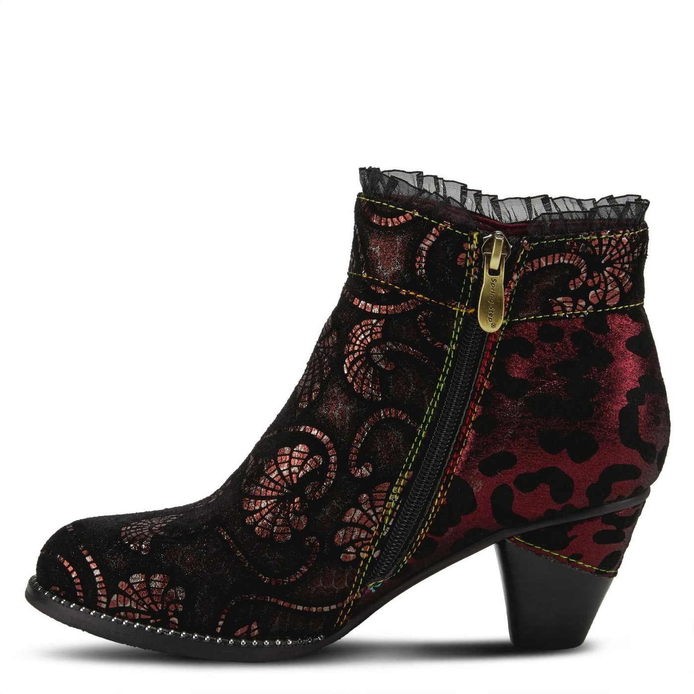 Spring Step L'Artiste Women's Dessa Bordeaux Multi EU 42 / US 10.5-11