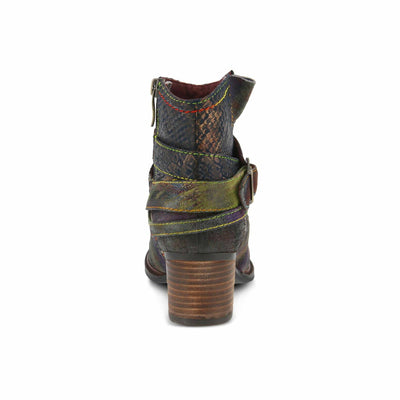 L’Artiste by Spring Step Women's SHAZZAM Ankle Boot, Navy, 9.5-10