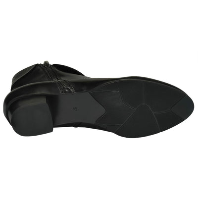 Spring Step Women's Stockholm Boot, black, 37 EU/6.5-7 M US