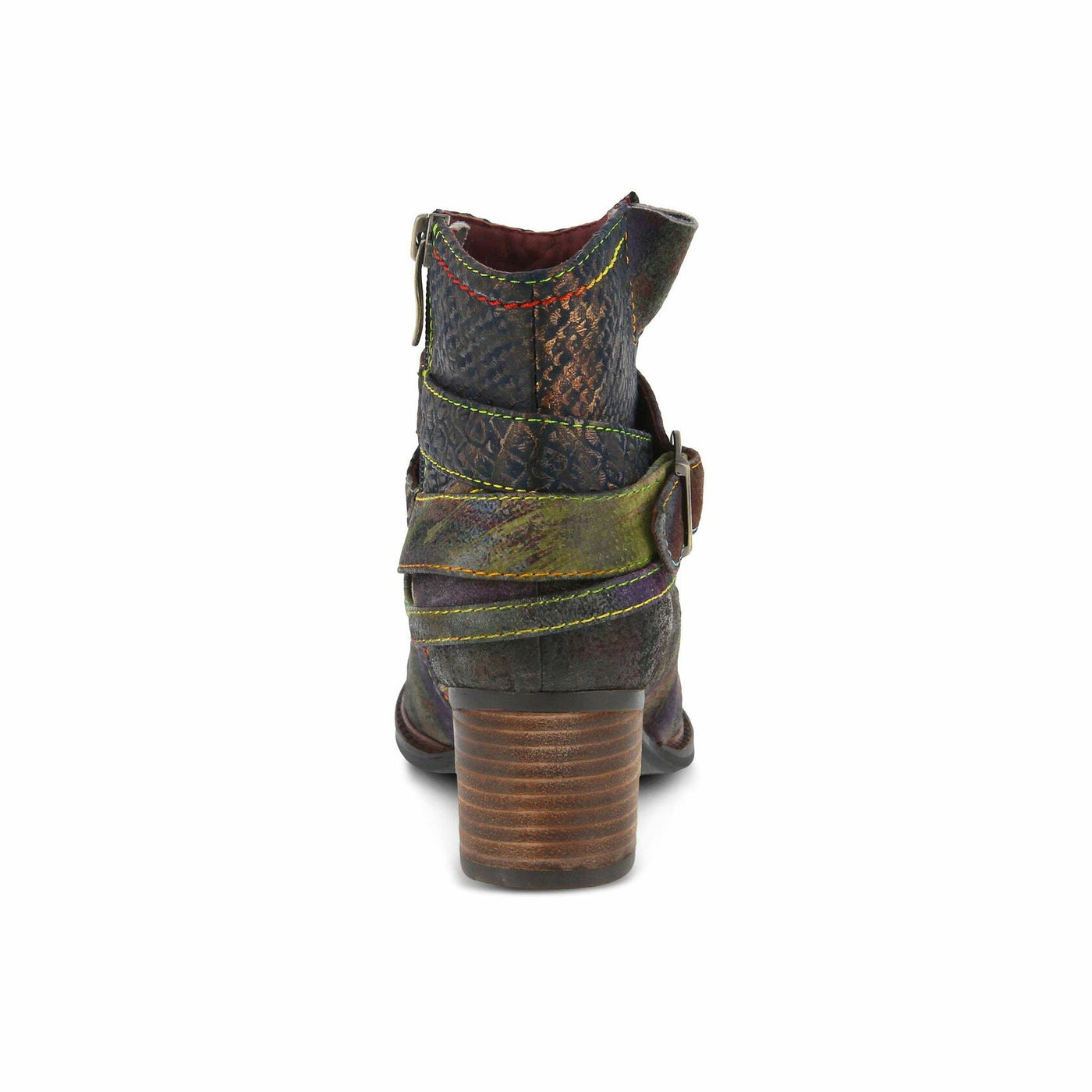 L’Artiste by Spring Step Women's SHAZZAM Ankle Boot, Navy, 8.5