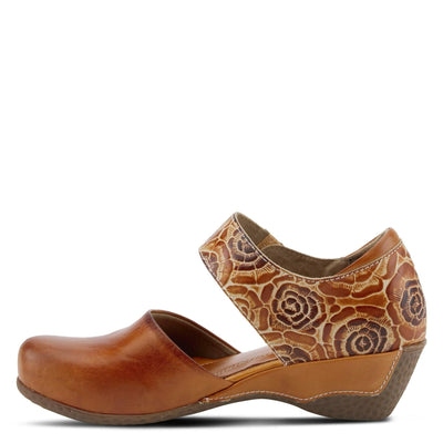 Spring Step L'Artiste Gloss-Pansy Mary Jane Shoes for Women - Ladies Shoes with Hooks and Loops Closure - Womens Shoes for Outdoor, Casuals, Wedding - Camel EU 42 / US 10.5-11