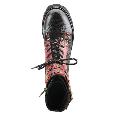 Spring Step L'Artiste Women's Limitless Bootie Red Multi EU 39 / US 8.5