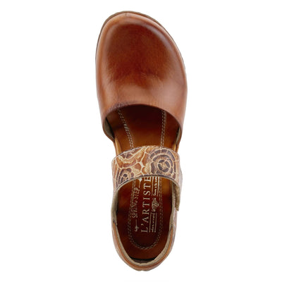 Spring Step L'Artiste Gloss-Pansy Mary Jane Shoes for Women - Ladies Shoes with Hooks and Loops Closure - Womens Shoes for Outdoor, Casuals, Wedding - Camel EU 42 / US 10.5-11