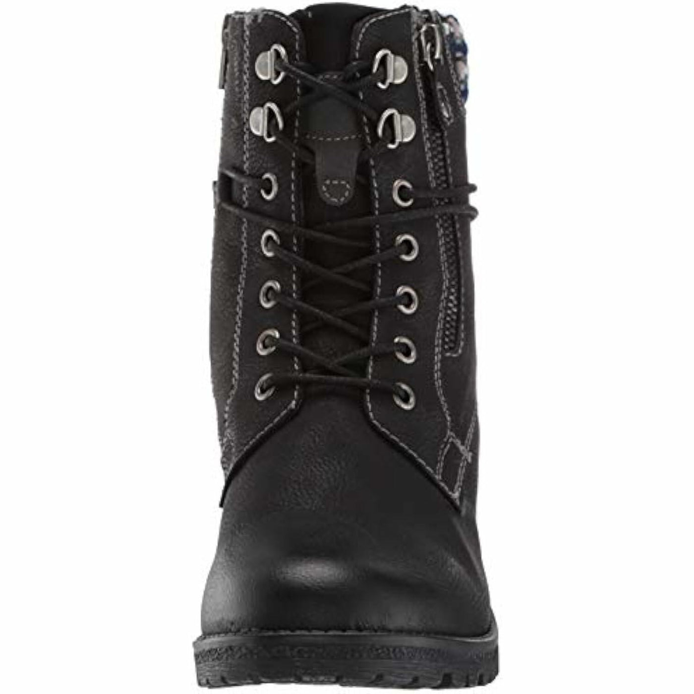 Spring Step Women's Hellewn Combat Boot, Black, 7.5-8