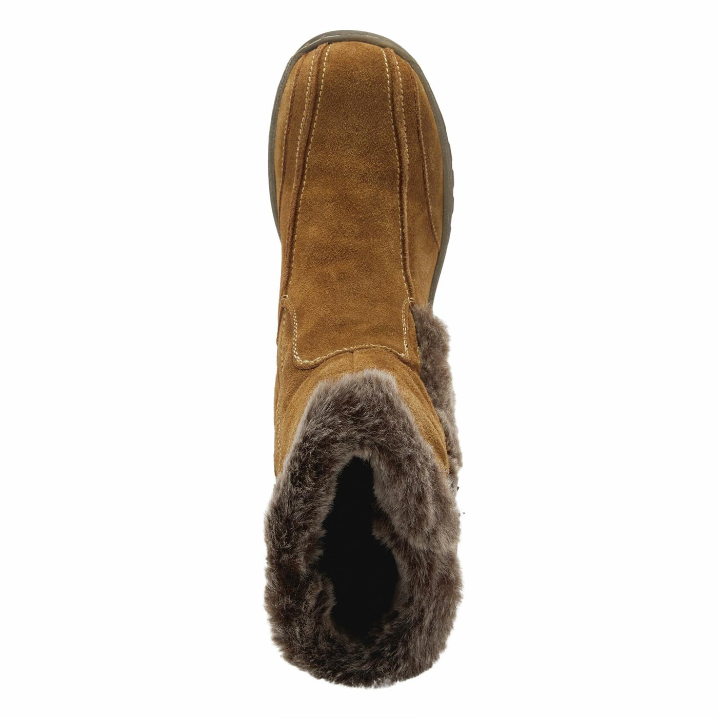 Spring Step Achieve Ankle Boots for Women - Waterproof Ladies Winter Boots with Faux Fur Trim - Women's Boots with Inside Zipper Closure - Camel Multi EU 37 / US 6.5-7