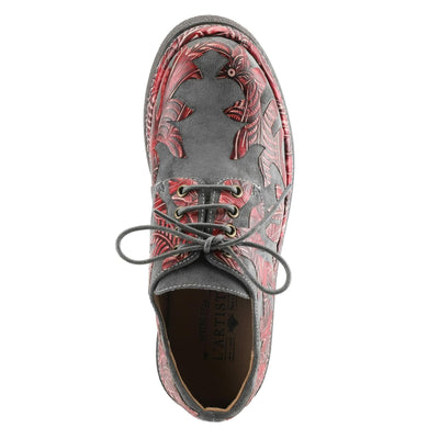 Spring Step L'Artiste Women's Jigsaw Sneaker Grey Multi EU 39 / US 8.5