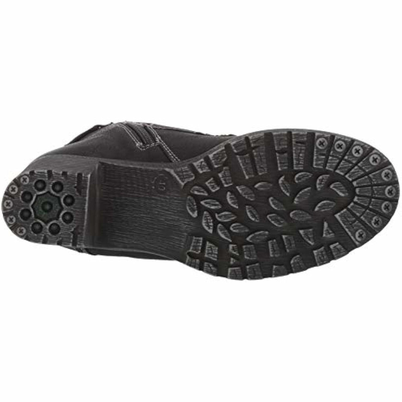 Spring Step Women's Hellewn Combat Boot, Black, 7.5-8