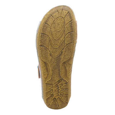 Spring Step L'Artiste Women's Castlewalk Slide Sandal Grey Multi EU 40 / US 9