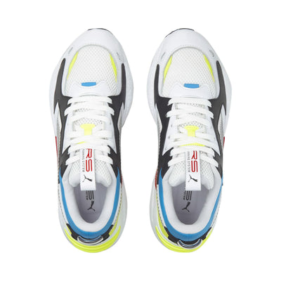 PUMA Unisex Sneaker, White Black, 7.5 US Men