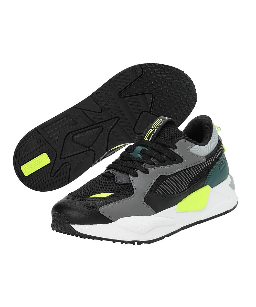 PUMA Unisex Sneaker, Black, 8.5 US Men