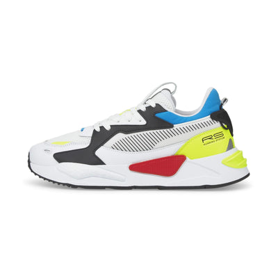 PUMA Unisex Sneaker, White Black, 9 US Men