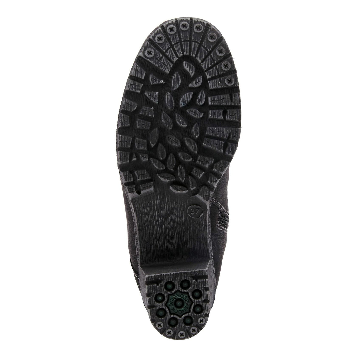 Spring Step Women's HELLEWN Combat Boot, Black, 39 M EU Medium EU (US 8.5 US)