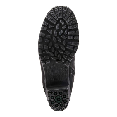 Spring Step Women's HELLEWN Combat Boot, Black, 40 M EU Medium EU (US 9 US)