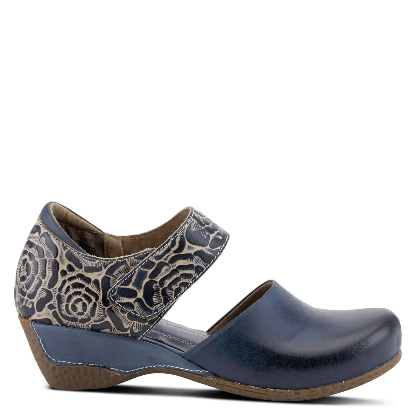 Spring Step L'Artiste Women's Gloss-Pansy Mary Jane Shoe Navy EU 35 / US 5