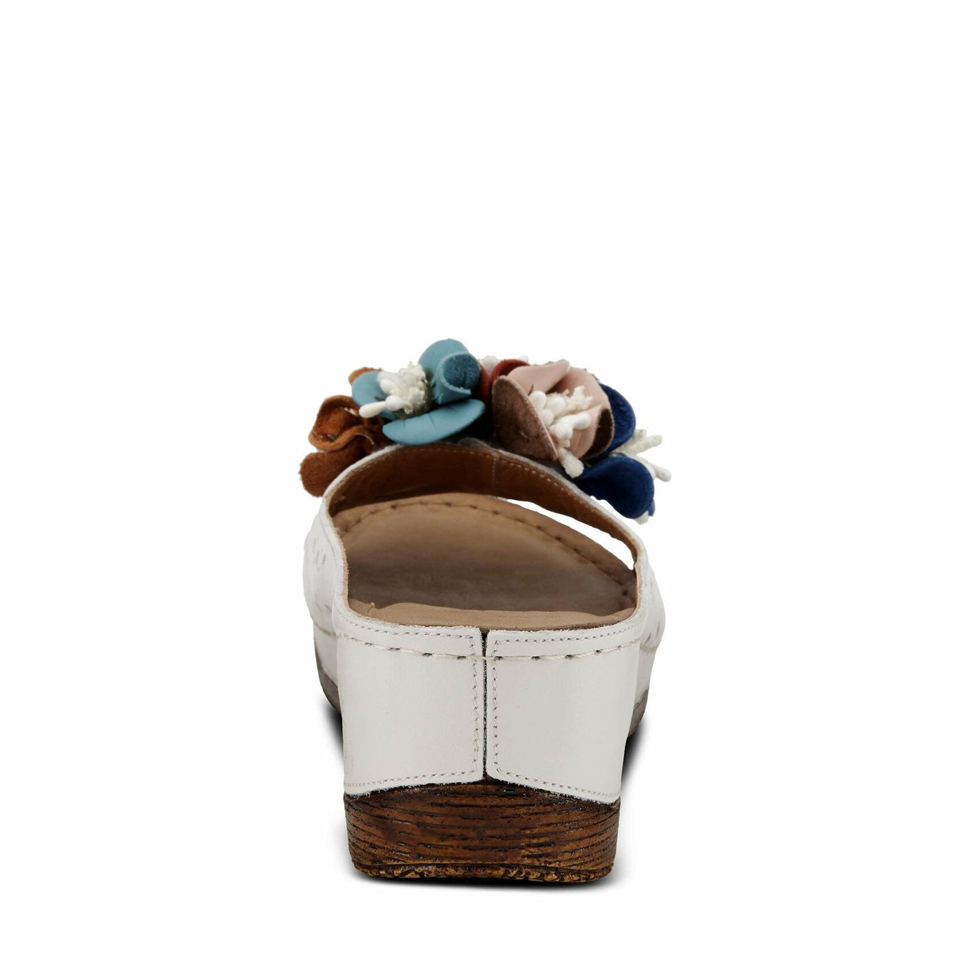 Spring Step Women's Flowerchild Slide Sandal White EU 41 / US 9.5-10