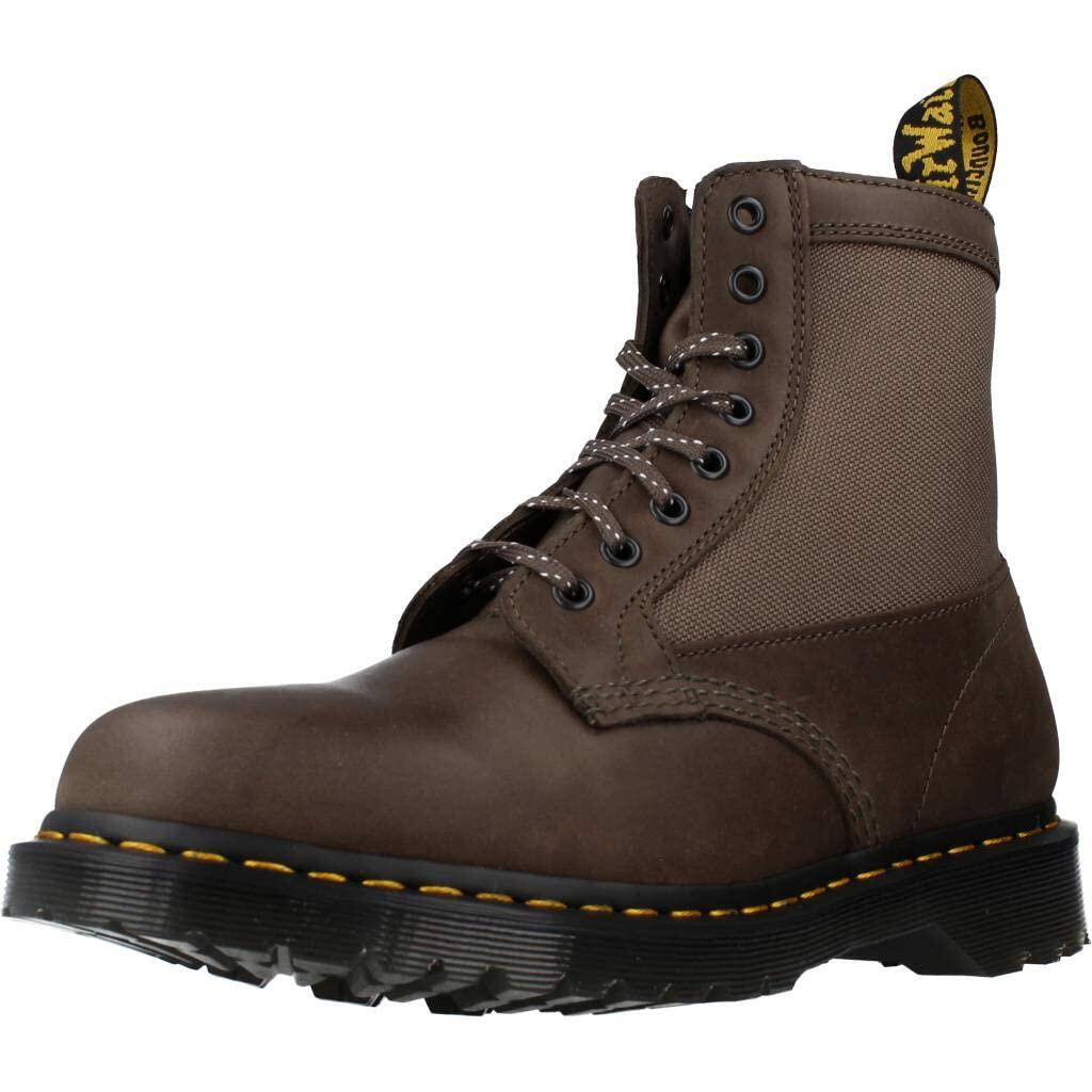 Dr. Martens 1460_Panel Ankle Boots Brown