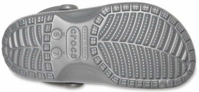 Crocs Unisex Classic Clog, Slate Grey, 7 Women/5 Men