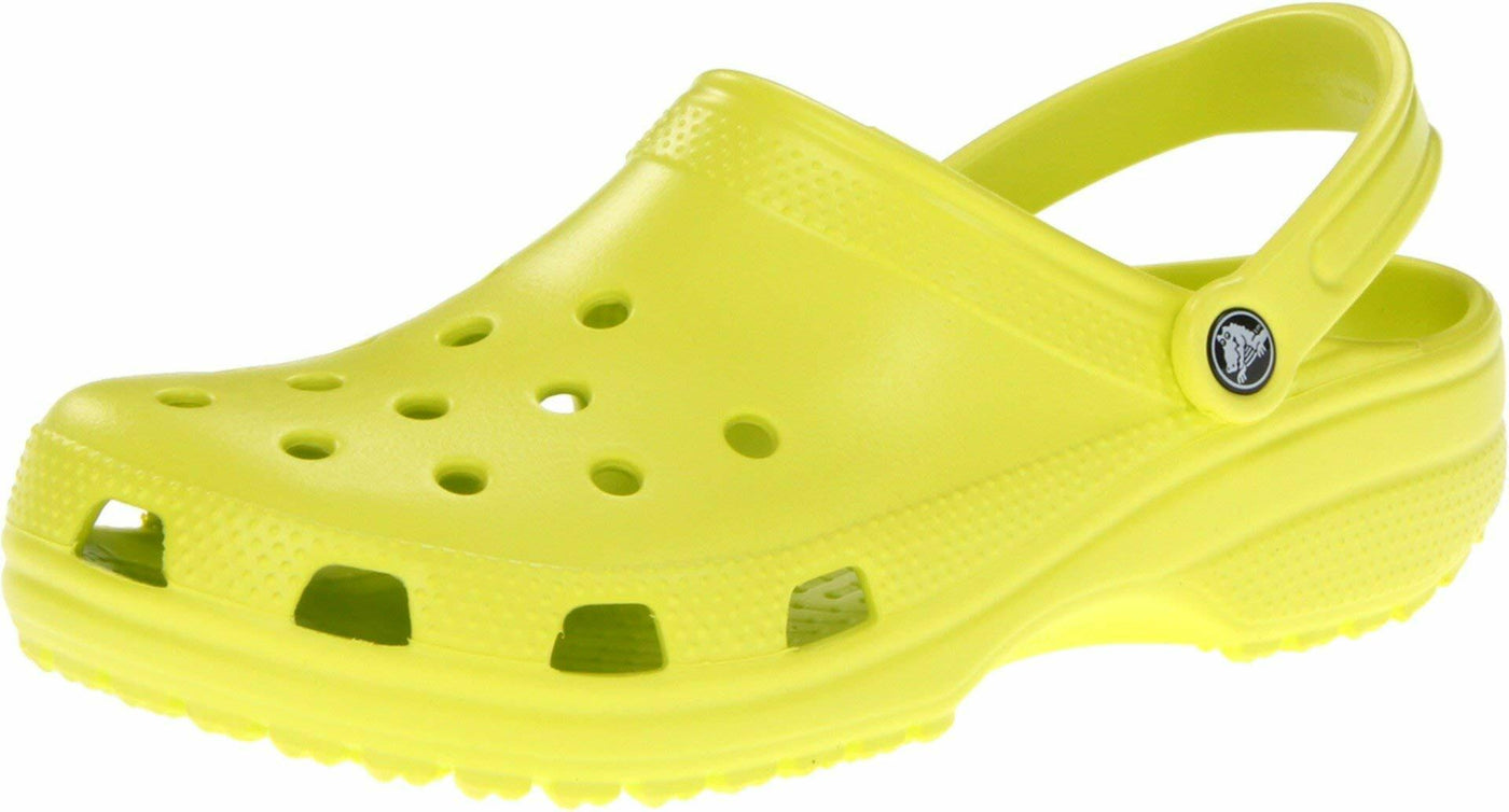 Crocs Unisex Classic Clog, Citrus, 5 Men/7 Women