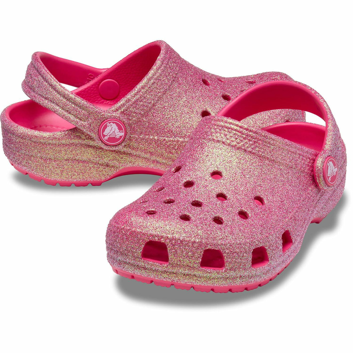 Crocs Kids' Classic Glitter Clog