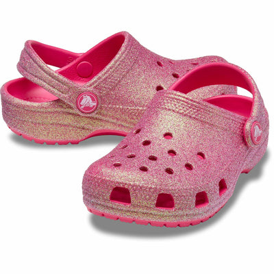Crocs Kids' Classic Glitter Clog
