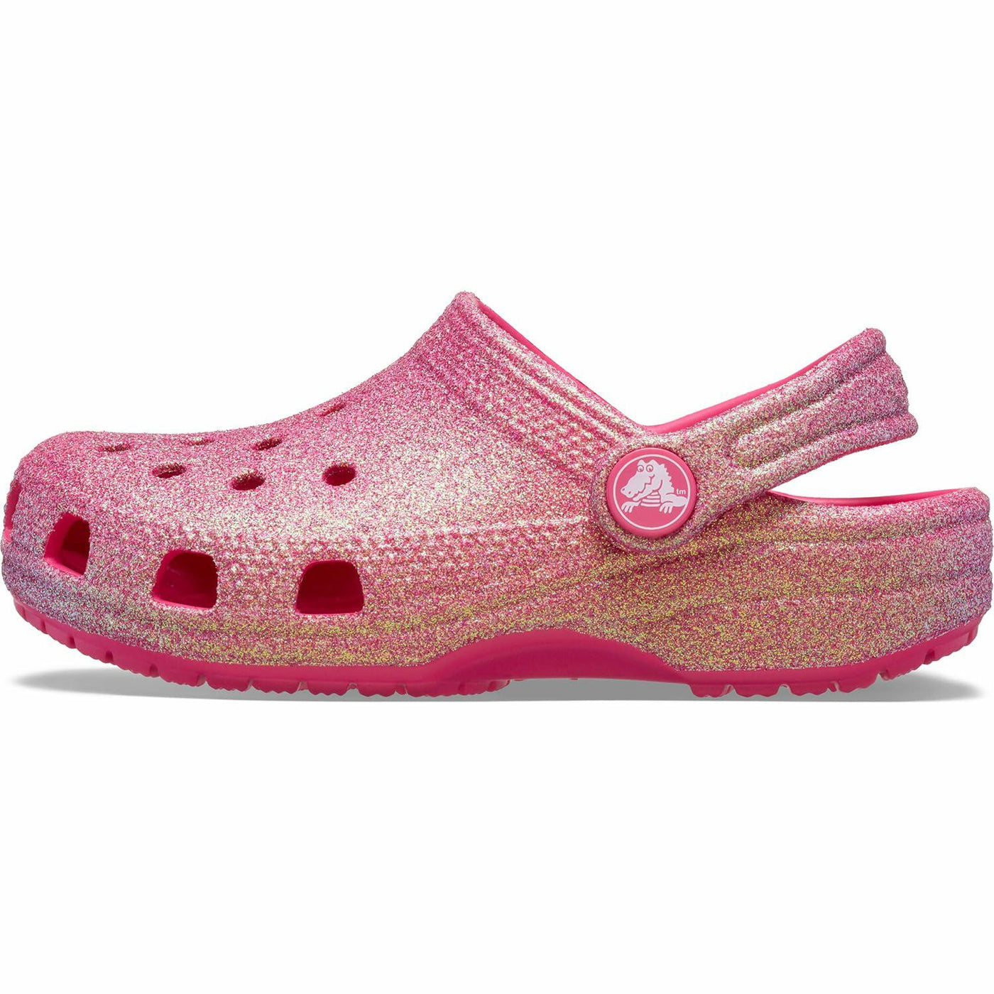 Crocs Kids' Classic Glitter Clog