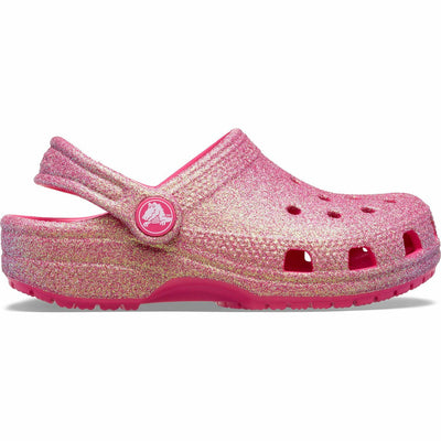 Crocs Kids' Classic Glitter Clog