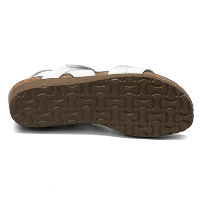 NAOT Footwear Women's Kayla Sport Sandal Soft White Leather - 6-6.5 M US