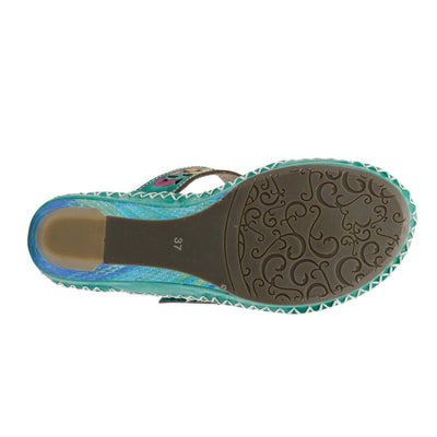 Spring Step L'Artiste Women's Vardi Slide Sandal Mint Green EU 36 / US 5.5-6