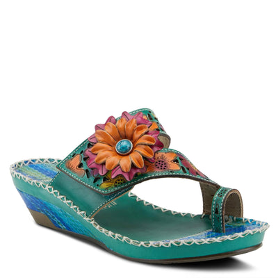 Spring Step L'Artiste Women's Vardi Slide Sandal Mint Green EU 38 / US 7.5-8