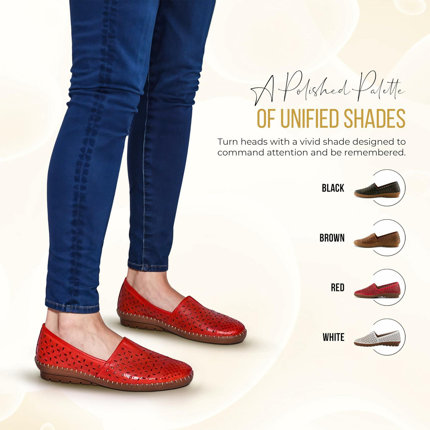 Spring Step Oralis Leather Loafers for Women - Comfortable Slip-On Shoes with Rubber Outsole - Ladies Casual Loafers with Low Heel - Brown EU 41 / US 9.5-10