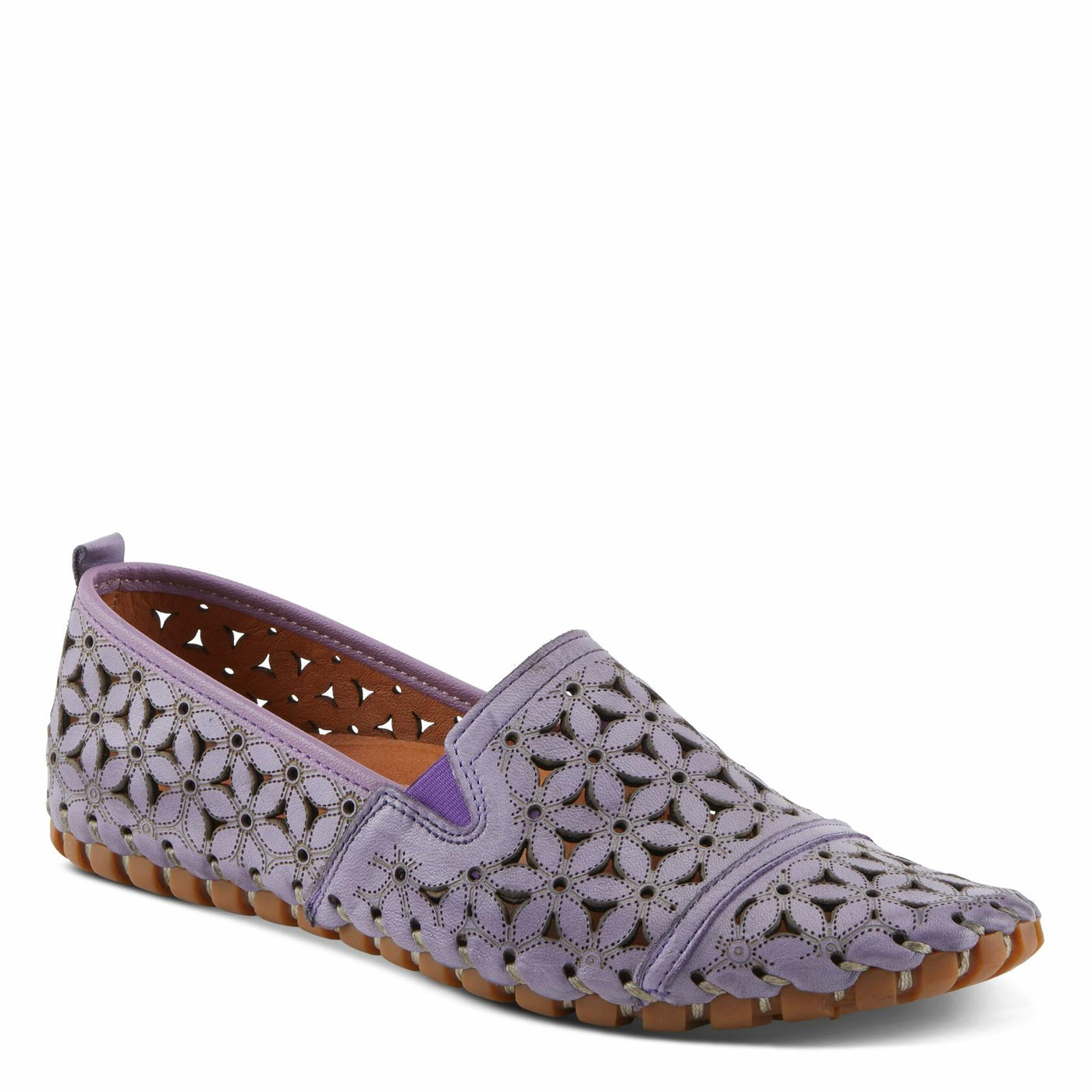 Spring Step Women's Flowerflow Shoes, Lavender, 8.5