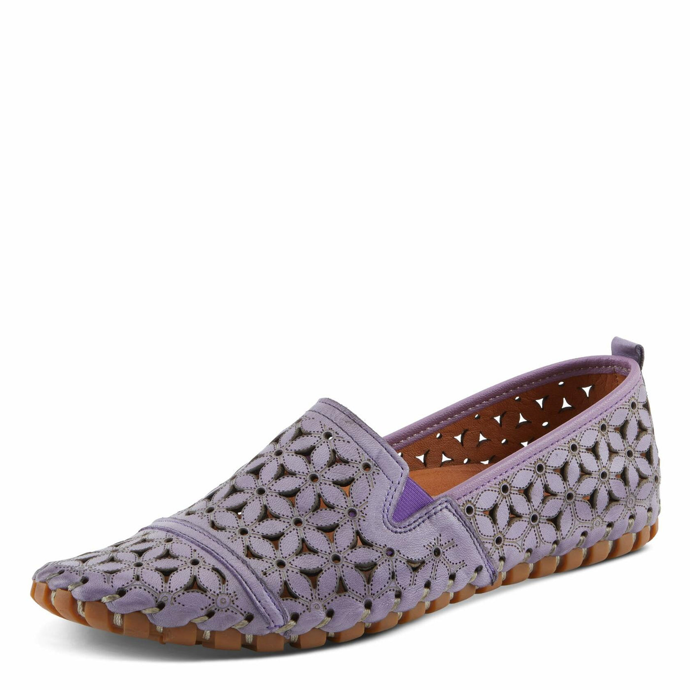Spring Step Women's Flowerflow Shoes, Lavender, 8.5