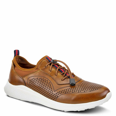 Spring Step Men's Kris Lace-up Sneaker Cognac EU 46 / US 12-12.5
