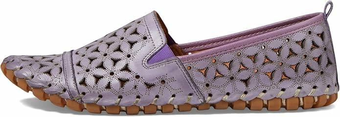 Spring Step Women's Flowerflow Shoes, Lavender, 8.5