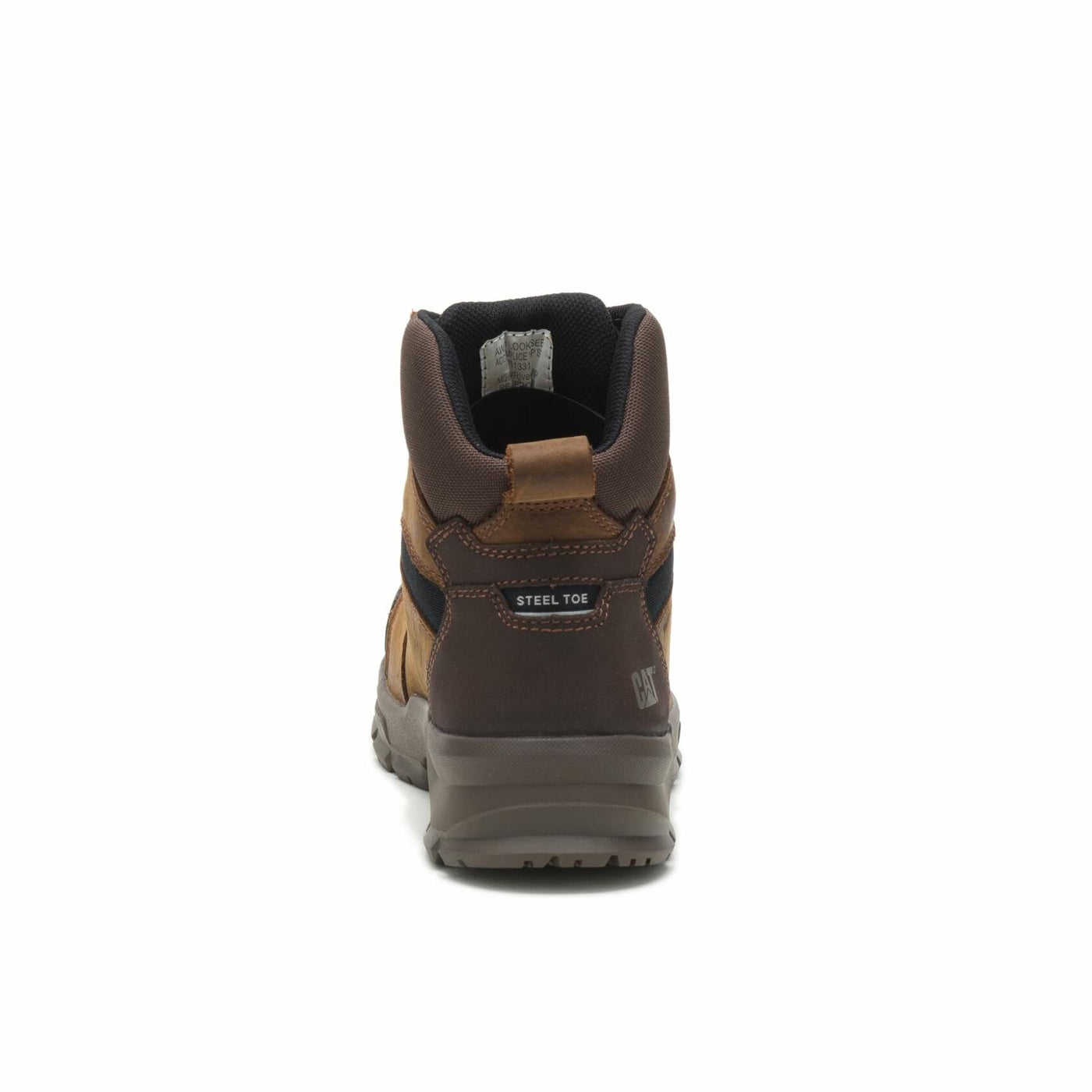 Caterpillar Men's Accomplice Steel Toe Waterproof Construction Boot, Real Brown, 10